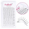 FADLASH Extensiones de pestaas con pas, pestaas de hadas prefabricadas,