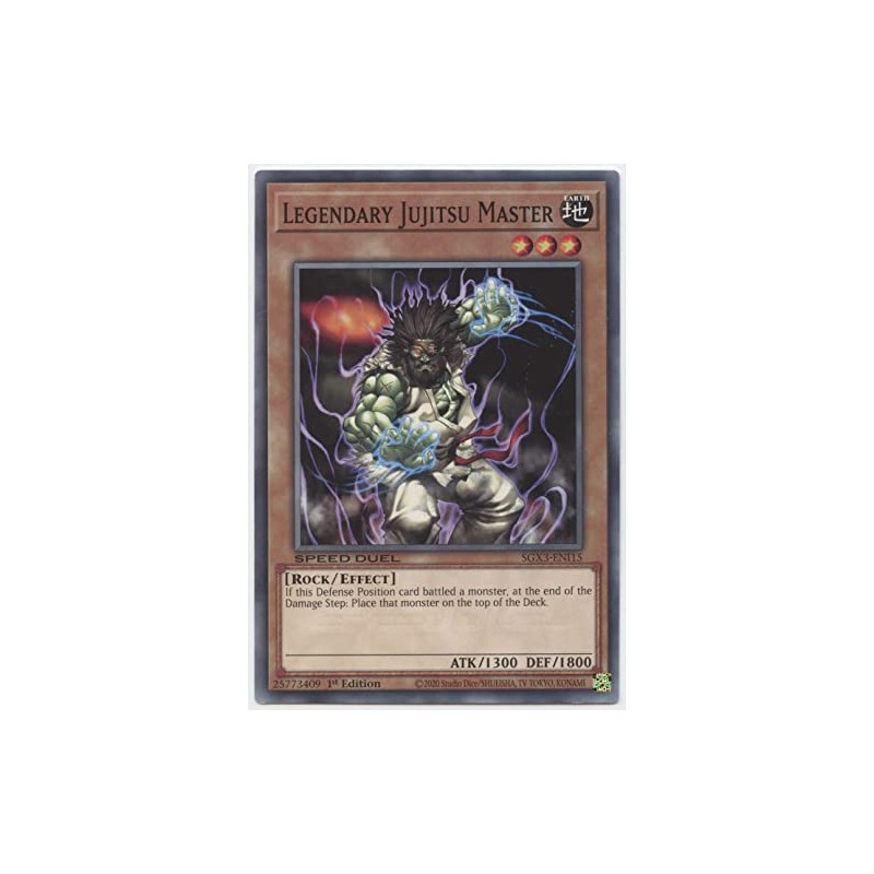 Legendary Jujitsu Master - SGX3-ENI15 - Common - 1st Edition