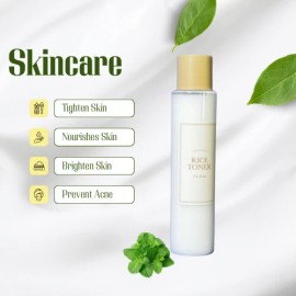 I'm From Rice Toner 150ml | Korean Vegan Facial Toner with 77.78% Rice Extract