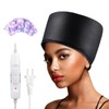 Heat Cap Hair Deep Conditioning - Heating Thermal Steamer Cap