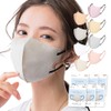 [汐詩威　ＳｅａＳｗｉｍ] cicibella シシベラマスク 60枚 小顔 立体マスク 不織布 チークマスク カラーマスク 使い捨て