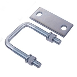 4 Pack Leaf Spring Clamp Kit Fits Leaf Springs Up To 2.5” Wide Locks Leaf Springs Together For Stabilizing Provides Better Control of Axle Torque