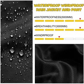 SWISSWELL Kids Rain Gear Boys Girls Youth Waterproof Rain Suit Breathable Reflective Raincoat and Pants Navy/White 8-10 Years