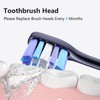 Marlincare Replacement Electric Toothbrush Heads, 4 Pack for One Year
