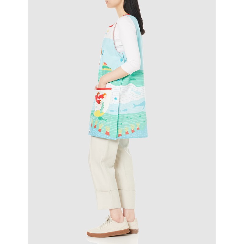 Marushin 1025009800 Studio Ghibli Ponyo Orchid-type Apron, Love