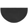 Fireplace Rug | Flame Retardant Heat Insulation Semi-Circular Foot Pad