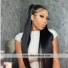 ALHER Small Cap Lace Front Wigs Human Hair Pre Plucked