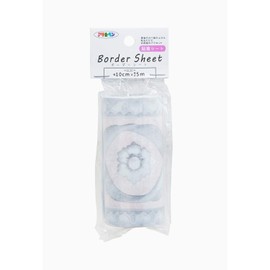 Asahipen K-12 Border Sheet, 3.9 inches (10 cm) x 16.4 ft (5 m), Pink