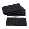 SIGEL BA121 Set of 5 Spare Microfiber Strips with Velcro