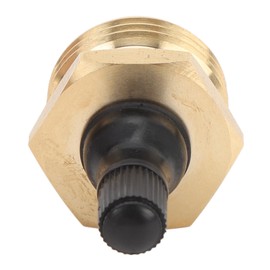 Heavy Duty Brass RV Blow Out Plug Winterization A Fitting for Thoroughly Cleaning Motorhome & Travel Trailer Water Lines