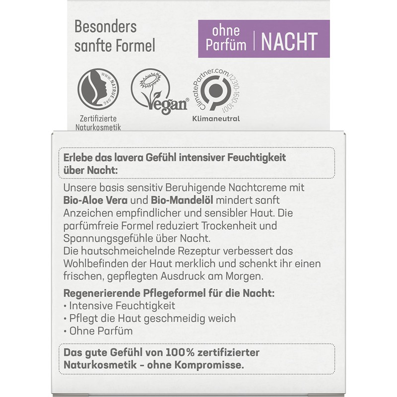 lavera Basis Sensitiv Soothing Night Cream 50 ml