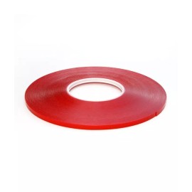 SKmax DOUBLE SIDED TAPE for Frameless shower door install, Clear 0.64mm Thicknes - 1/4 in