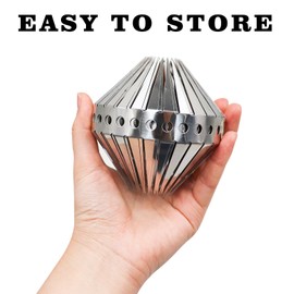 Jinkoozz 40 Inches Bird Spikes, Stainless Steel Fence Spikes, Cuttable and Bendable Spikes for Deterring Pigeons Small Birds Raccoons and Squirrels Crows Snakes