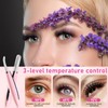 Beheizter Wimpernzange, Wiederaufladbarer Elektrische Wimpern Curler, Tragbarer Wimpernzange Beheizbar, Elektrische