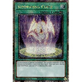 Summoning Curse (Quarter Century Secret Rare) - RA03-EN057 - Quarter Century Secret Rare - 1st Edition