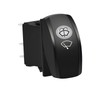 Windshield Washer Wiper Momentary Rocker Switch 6PIN DPDT (ON) ON