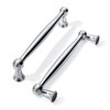 khtumeware 10 Pack 3-3/4 Inch(96mm) Polished Chrome Cabinet pulls, Kitchen