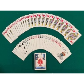 Bicycle Svengali gaff playing cards (blue)