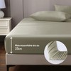 MILDLY Fitted Sheet 90 x 190 cm Satin, 100% Long