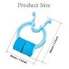 KAEGOUSY 6 Pcs Nose Stop Clips Plastic Foam Nose Clips