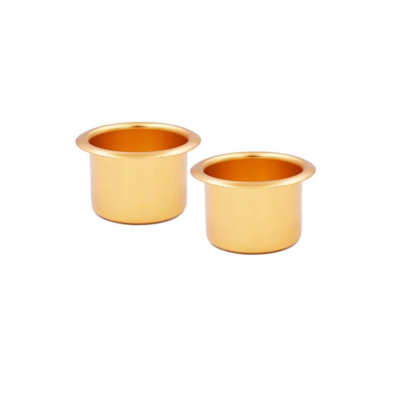 2Pcs Metal Sofa Recliner-Handles Cup Holder Insert Replacement Drink Can