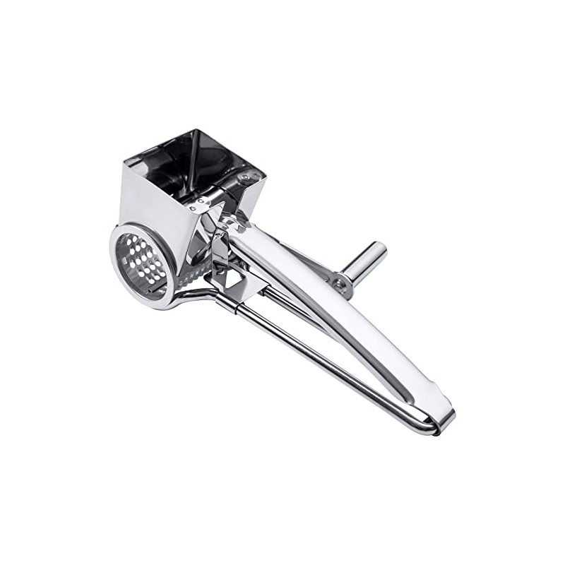 Cheese Grater Stainless Steel with Crank Kelomat