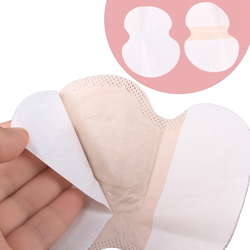 Underarm Sweat Pads,100pcs / 50Pair Absorb Sweat Armpits Disposable Perspiration