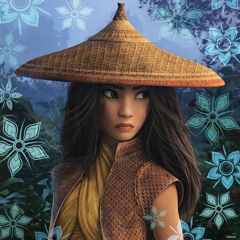 Ravensburger Children's Puzzle - 05098 Raya, the Brave Warrior -