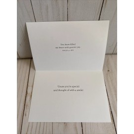 Dayspring Just For You Peanuts Card You Are Special And Thought Of With A Smile Free Ship