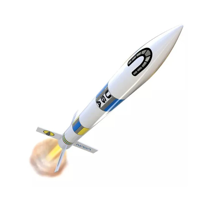 ESTES GENERIC E2X Flying Model Rocket Kit 2008 Single Bulk