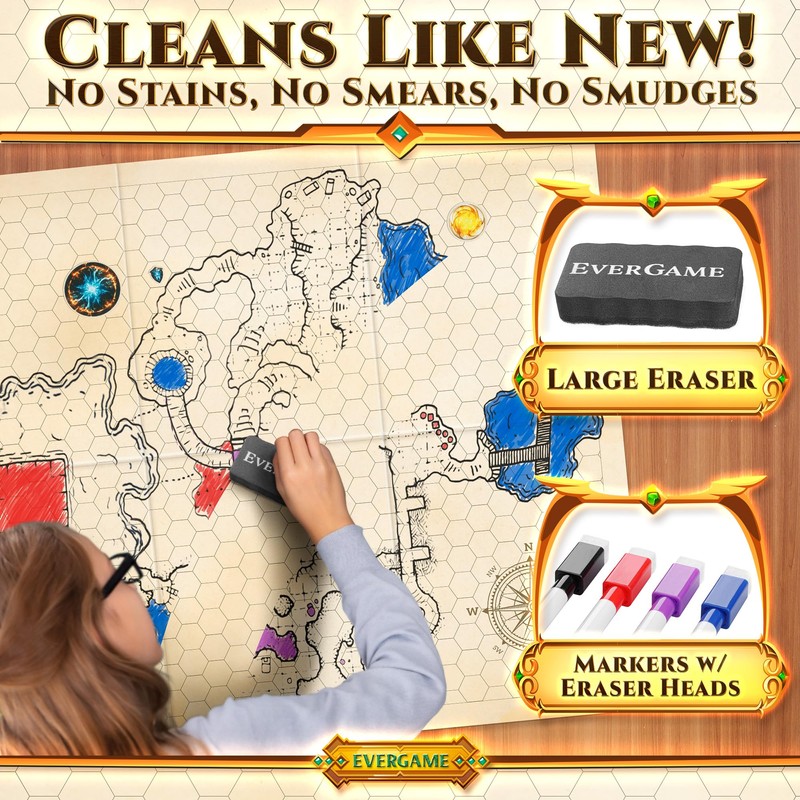 10 DND Game Mats and a lot More - Includes
