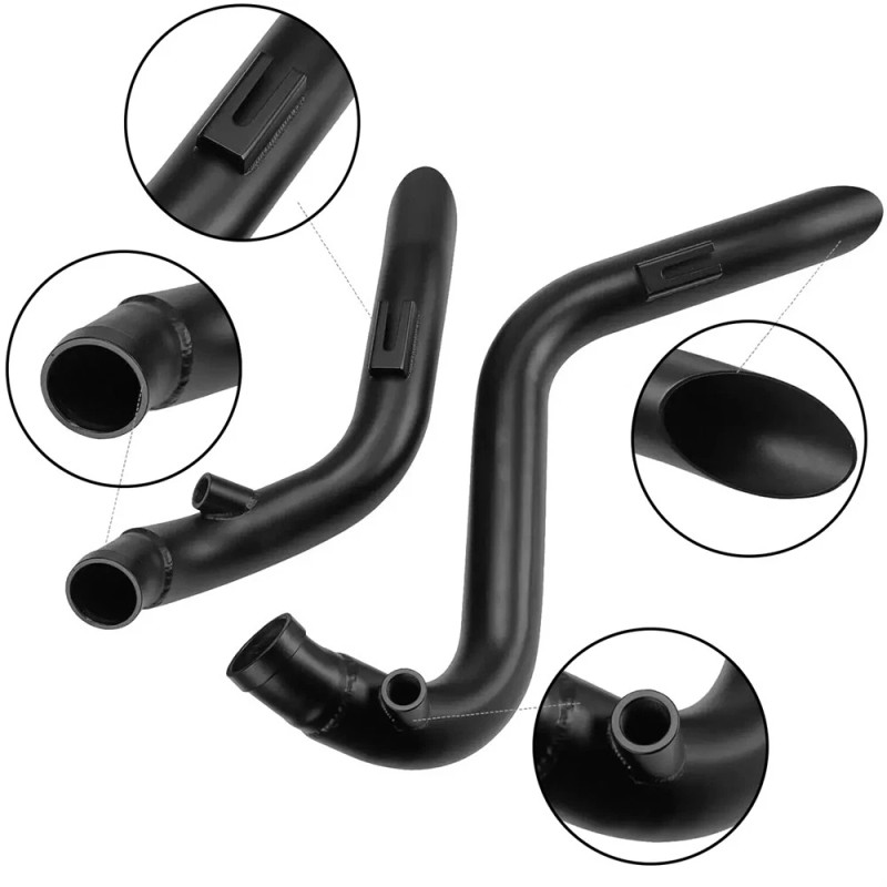Unbranded 2" O.D LAF Pipes Exhaust For Harley Sportster Softail