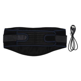 Lumbar Support Back Brace 3 Speed Temperature Controlled Vibration Motor Lower Back Heating Massager for Body Cold