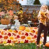 CMUSKO 3 Pack Fall Tablecloths, Fall Leaves Party Decorations Thanksgiving