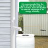 EBaokuup Rainwater Collection System, Rain Barrel Diverter Catching Collection System,
