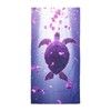 Sea Turtle Flower Oversized Sand Free Beach Towel – 71"X32"