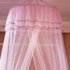 Breathable Round Canopy Lace Princess Style Mosquito Net Bed Curtain