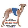 D Doggy Star Italian Greyhound Clothes Summer Cooling String Sleeveless