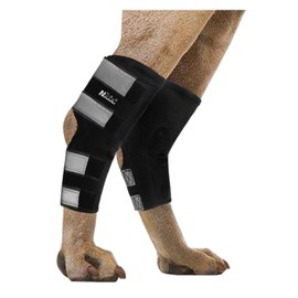 TOKANITY Dog Rear Leg Hock Brace 2 Pack, Joint Brace Used for Sprains, Hind Leg Support for Arthritis, Stability After Injury, Dog Hock (Ankle) Support (L)