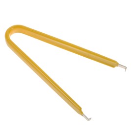 JECOMPRIS Glass Fuse Puller Insertion Tool Fuse Puller Extraction Tools Mini Plastic Fuse Removal Tools for Car Motorcycle Truck Relacement Yellow