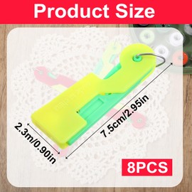8 PCS Automatic Needle Threader, Upgraded Sewing Machine Needle Threader Automatic Threading Aid Needles Threaders for Hand Sewing Auto Needles Threading Tool for DIY Embroidery Cross Stitch Craft