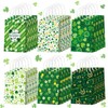 Glenmal 24 Pcs St. Patrick's Day Paper Gift Bags Bulk