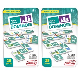 Junior Learning Place Value Dominoes, 2/Bundle (JRL489-2)