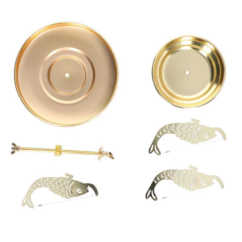 Incense Coil Holder Stainless Steel Gold Mosquito Coil Holder Incense