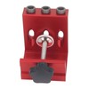 Pocket Hole Jig Set Aluminum Alloy Pocket Dowel Hole Jig
