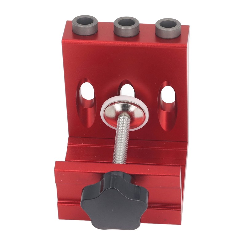 Pocket Hole Jig Set Aluminum Alloy Pocket Dowel Hole Jig