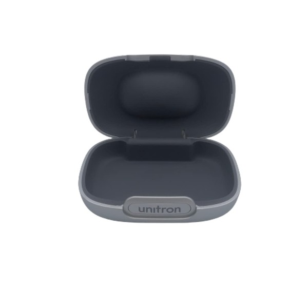Unitron Hearing Aid Case - Storage Box for Hearing Aids - Hard Case (Large/Large)