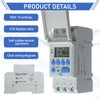 THC15A Weekly LCD Digital Electronic Timer Relay Programmable for Public