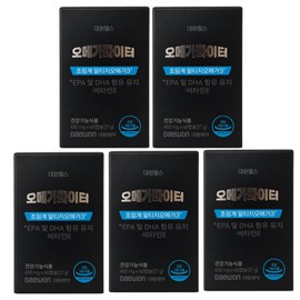 Daewon Health Omega Fighter 450mg 60 capsules 5 boxes / 대원헬스 오메가파이터 450mg 60캡슐 5박스