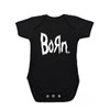 Baby Moo's BORN Nu-Metal Baby Grow | Baby Vest Heavy